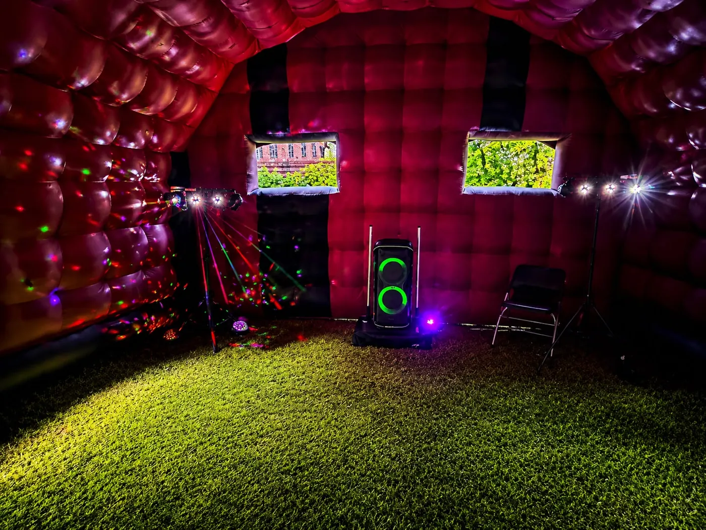 AREA26 aufblasbare Disco – Eindruck 2