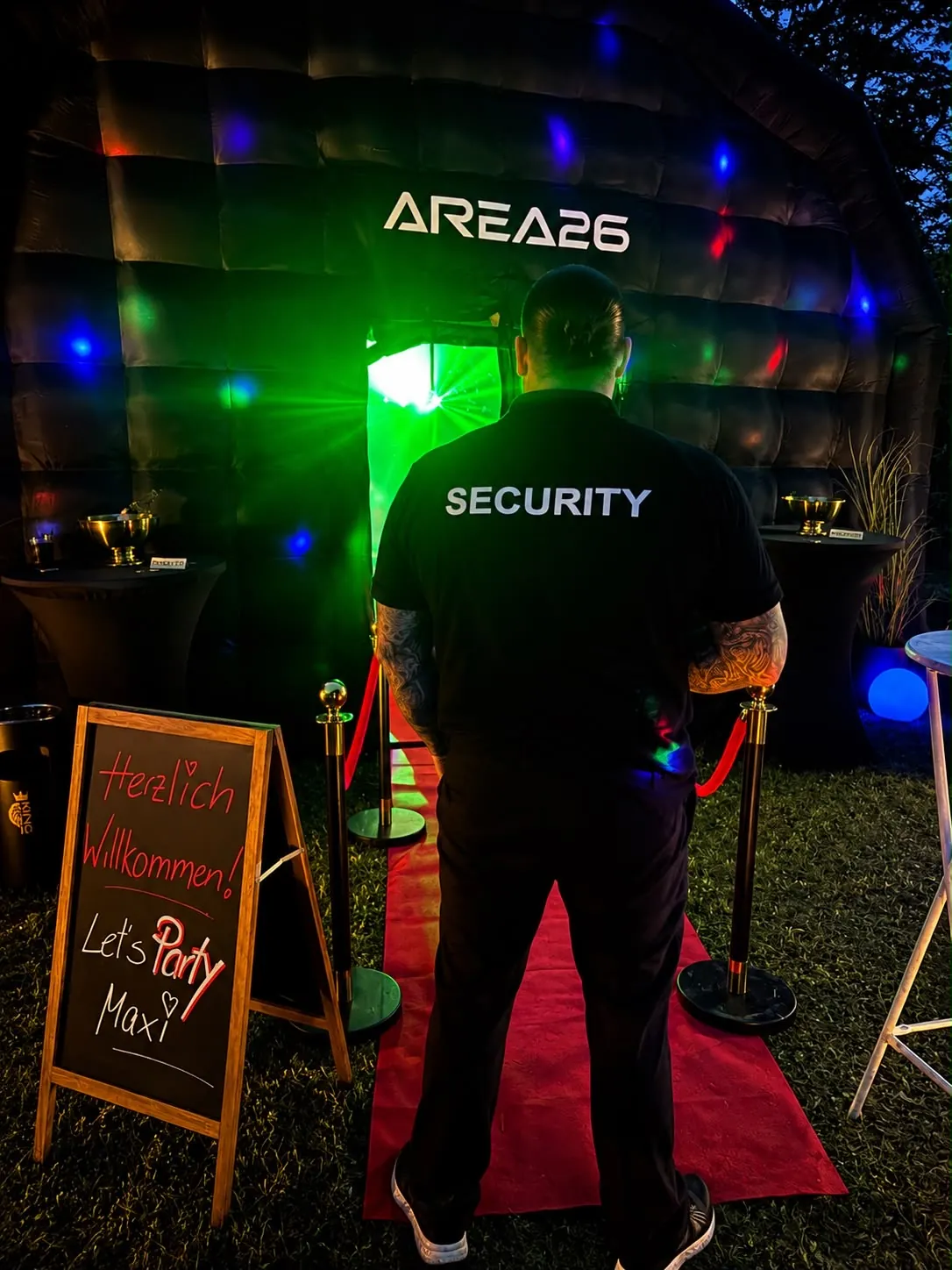 AREA26 aufblasbare Disco – Eindruck 6
